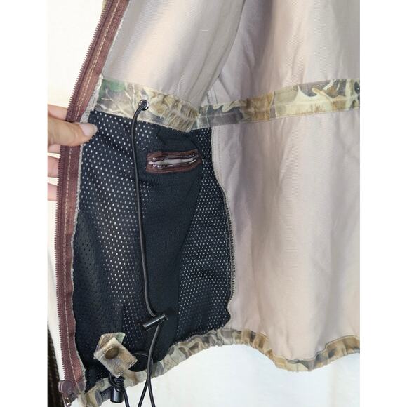 Cabela’s Outdoor Gear Advantage Lightweight Leaf Camo Large Patch Pocket Jacket - Picture 6 of 12